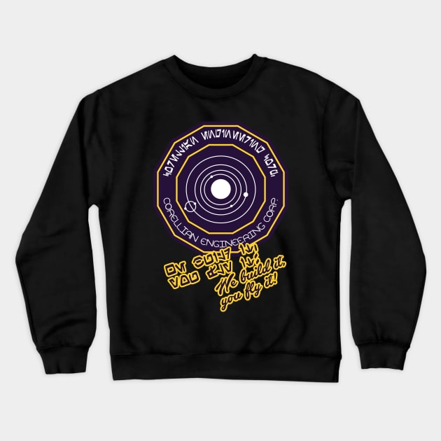 Corellian Engineering Corp. Crewneck Sweatshirt by MBK